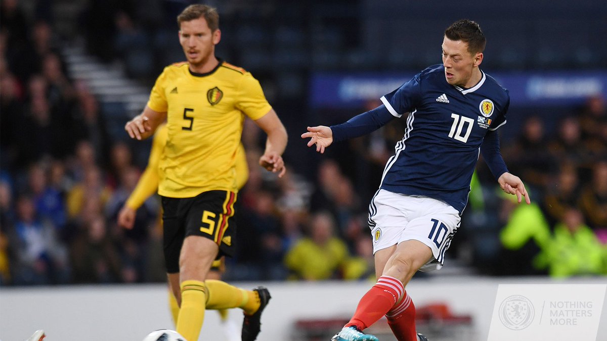Scotland hoàn toàn không có cửa thắng khi đặt lên bàn cân với Bỉ.