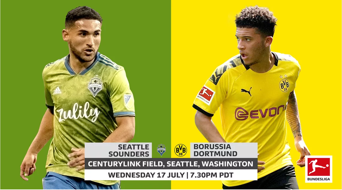 Soi kèo, nhận định Seattle Sounders vs Dortmund 09h30 ngày 18/07/2019